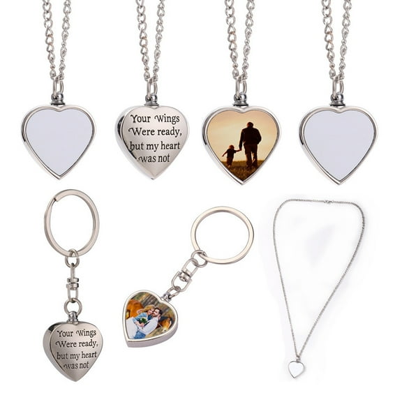 Heart Cremation Necklace