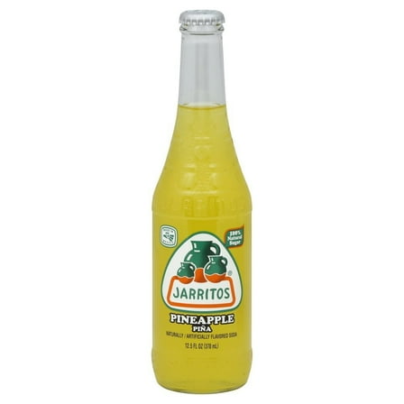 Jarritos Pineapple Soda, 12.5 oz. Pack of 6