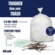 thumbnail image 3 of Plasticplace Bolsas de basura de 20 a 30 galones, 2,0 mil, transparentes, resistentes, 30 x 36 pulgadas (100 unidades), 3 of 5