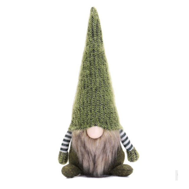 Gnomos de peluche hechos a mano suecos Gnomo de Navidad Decoración navideña para el hogar Adornos Adorable Lucky Valentine Pascua Gracias Día de Navidad Regalo Gnomos rellenos Namotu WRLF-642