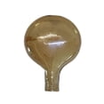 thumbnail image 3 of Pantalla de cristal decorativa Salvador para candelabro marrón claro, 3 of 10