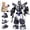 Black, variant on Gelomee Transforming Toys for 4-7 Year Old Boys, Magnetic Robots Toys for Kids, Easy to Assembly, Ideals Birthday Gift Aged 3-8 Years Old