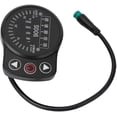 thumbnail image 2 of Bicycle Display Meter, KT-900S Plastic Electric LED Display Meter with Waterproof Connector for Bicycle Modification, 2 of 5
