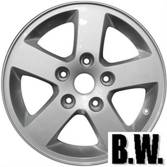 16x6.5 in Wheel for DODGE CARAVAN 2008-2013 SILVER Reconditioned Aluminum Rim