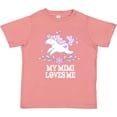 thumbnail image 3 of Inktastic My Mimi Loves Me Unicorn Girls Toddler T-Shirt, 3 of 5