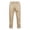 AB133 Khaki, variant on Casual Pants For Mens Solid Color Elastic Waist Taper Leg Trousers Breathable Fashion Male Summer Work Street Pants Black Size M