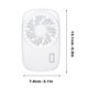 thumbnail image 5 of Xihbxyly Ventilador de Cámara, Recargable Por Usb, Velocidad Ajustable, Mini Portátil, Potente Motor de Cobre, Ideal para Viajes, para Exteriores, Tamaño Compacto (13,1 X 7,8 X 2,2 Cm), 5 of 5