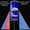 thumbnail image 3 of Zone Tech 2-Pack Side Blind Spot Adjustable Stick-on Square Mirrors for All Vehicles, 3 of 6
