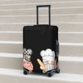 thumbnail image 2 of Lsque Little Chef Gnome Printed Luggage Cover, Travel Luggage Protector,Scratch and Dirt Resistant, Fits 18-32 Inch Luggage - Medium, 2 of 9
