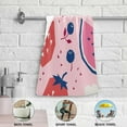 thumbnail image 6 of Coolnut Watermelon Soft Hand Towels, 2 PcsAbsorbent Bath Towel Decorative Fingertip Towels for Bathroom Gym Spa Hotel Beach Swimming Pool,14.4"x 28.3", 6 of 6