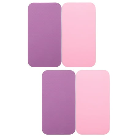 Hemoton 4-Pack Knee Pads for Yoga and Sports Cushioned Protective Support for Kneeling and Exercise Activities