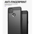 thumbnail image 4 of CoverON For Motorola Moto G9 Power Phone Case, Slim Lightweight Flexible TPU Minimal Cover Carbon Fiber, Black, 4 of 8