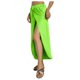 thumbnail image 2 of MKLEKYY Leggings de verano para mujer, de color liso, a la moda, sexys, de pierna ancha, para yoga, 2 of 4