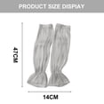 thumbnail image 2 of Women Girls Summer UV Protection Arm Sleeves Lace Cover Long Fingerless Driving Gloves - gray, 2 of 5