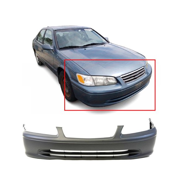 DCP Primed Front Bumper Cover Fascia for 2000-2001 Toyota Camry CE LE XLE 52119AA902