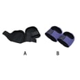 thumbnail image 3 of Soidarity Almohadilla de silicona Universal para talón de pie, cojín antiestrés, almohadillas de absorción de impacto para zapatos, almohadillas Suministros de ortodoncia Negro Soidarity CE014418-01, 3 of 6
