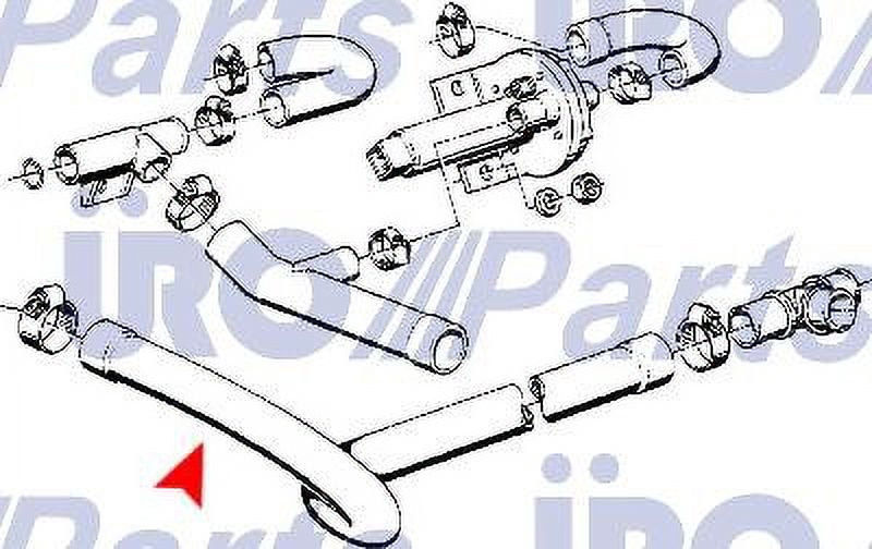 URO 11531274210 Engine Coolant Hose