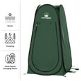 thumbnail image 4 of Pop-Up Pod - Instant Privacy Tent Dressing Room or Portable Shower Stall with Carry Bag for Camping Beach or Tailgate by Wakeman Outdoors (Green), 4 of 8