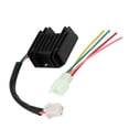 thumbnail image 5 of Ouitble Regulador de Voltaje de Motocicleta, rectificador de Voltaje de Motocicleta Rectificador de regulador de Voltaje de 4 Cables para Motocicleta Barco Motor ATV GY6 50 150cc Scooter, 5 of 5