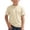 Beige, variant on Boys Tshirts Summer Casual Short Sleeve Waffle Tee Comfortable Round Neck Breathable Kids Summer Tops Black 3-4 Years