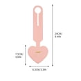 thumbnail image 3 of Surpdew Leather Boarding Card Cover Luggage Backpack Check Tag Pink, 3 of 3