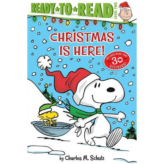 Peanuts Christmas Is Here!: Ready-To-Read Level 2, (Paperback)