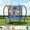 Blue, variant on Outdoor Trampoline,Fashionsport Outfitters 8FT Round Jumping Trampoline with Ladder,String light,Sprinkler,Basketball Hoop Board,Recreational Backyard Trampolines Anti-Rust for Kids Gift