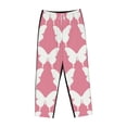 thumbnail image 6 of Uemuo Butterfly 2 Pattern Women's Wide Leg Palazzo Lounge Pants with Pockets Light Weight Loose Comfy Casual Pajama Pants-Medium, 6 of 9