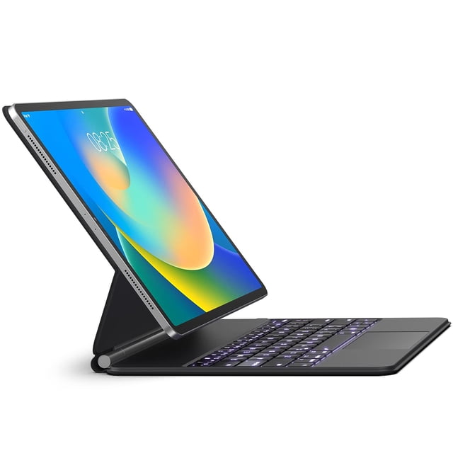 Funda con teclado Runelk para iPad Air 13 2024 y iPad Pro 12.9 2.0