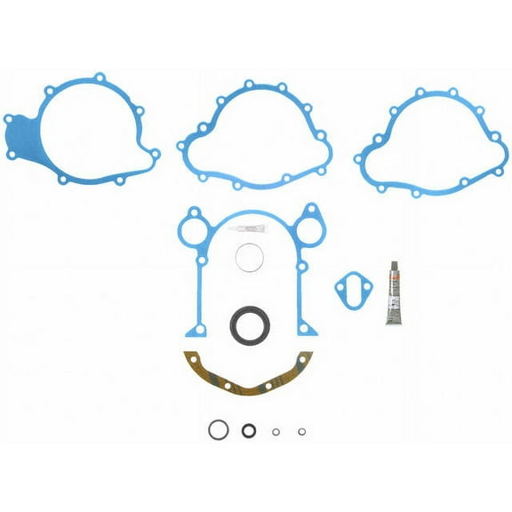 Timing Cover Gasket Set - Compatible with 1964 - 1973 Pontiac GTO 1965 1966 1967 1968 1969 1970 1971 1972