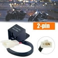 thumbnail image 2 of Motorrad LED Blinker Relais 2 Polig 12V Blinkrelais U6X0 Flasher A3I1, 2 of 7