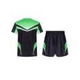 thumbnail image 2 of Rswnyirn Ensembles de Boxe pour Garçons Enfants Uniforme de Boxe Robe de Fantaisie Tenue de Boxeur Vert 12, 2 of 6