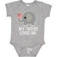 thumbnail image 3 of Inktastic Nana Loves Me for Grandkids Boys or Girls Baby Bodysuit, 3 of 5