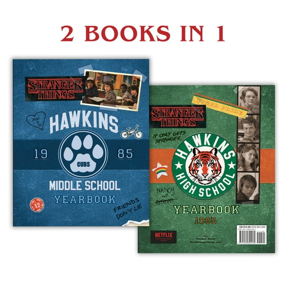 Pre-Owned Hawkins Middle School Yearbook/Hawkins High School Yearbook (Stranger Things) (Hardcover) 198489448X 9781984894489