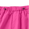 thumbnail image 6 of HOMADLES Mens Relaxed Fit Cargo Pants Stretch Elastic Drawstring Workout Pants Solid Color Athletic Pants Hot Pink Size XS, 6 of 9