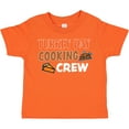 thumbnail image 3 of Inktastic Thanksgiving Turkey Day Cooking Crew with Turkey and Pumpkin Pie Boys or Girls Toddler T-Shirt, 3 of 5