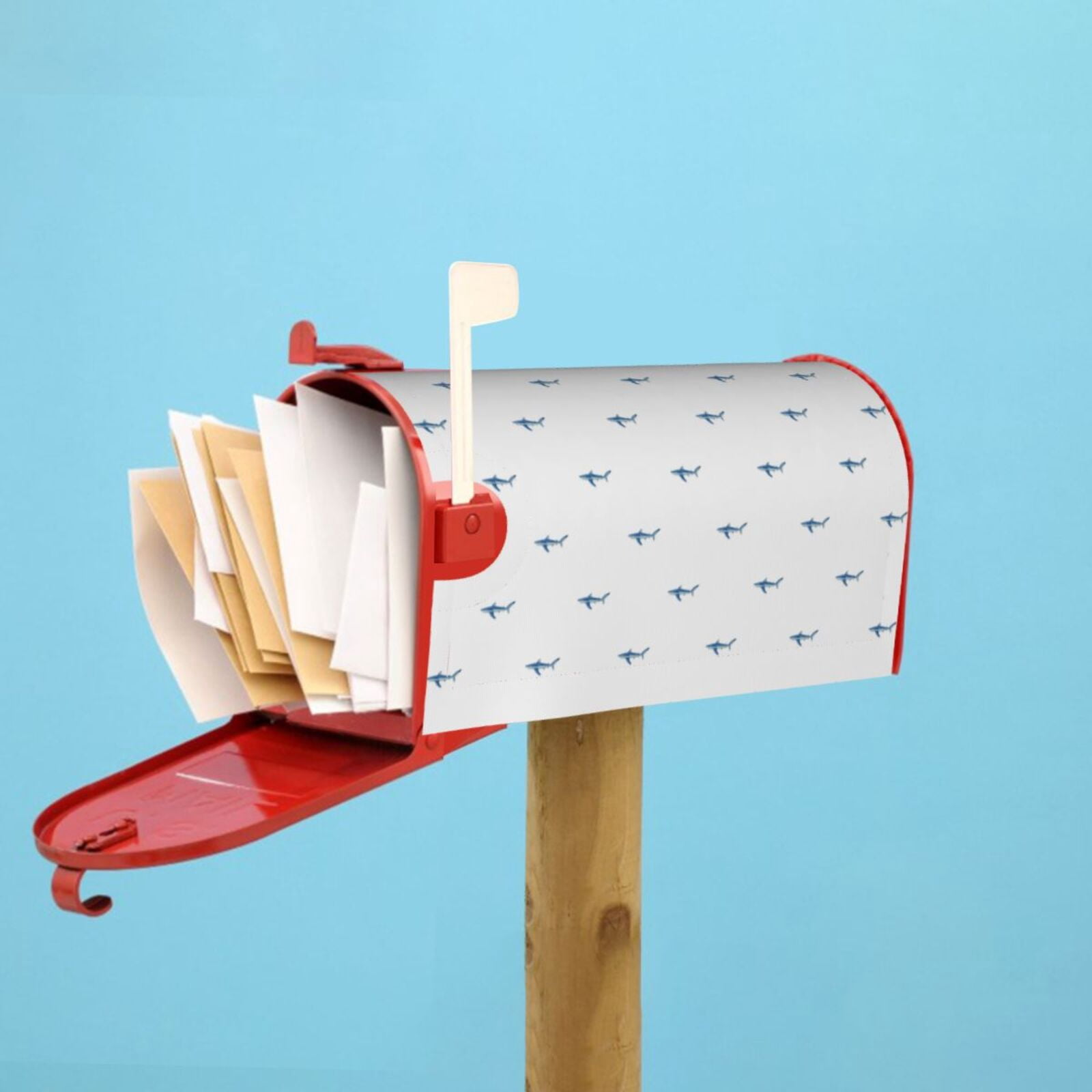 Kdxio Magnetic Mailbox Cover 21x18 in Mailbox Cover Outdoor Decoration Holiday Mailbox Covers for Home Garden Yard-21x18 in