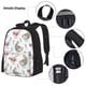 thumbnail image 3 of Disketp Funny Chicken Mochila Estampada de Gran Capacidad con Lonchera y Estuche, Set de 3 Piezas para Estudiantes, 3 of 7