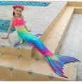 thumbnail image 3 of Girls' Mermaid Swimming Tail Sets High quality, 3 of 5