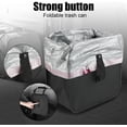 thumbnail image 4 of 4TSL Foldable Trash Can, Collapsible Garbage Bag for Car, Hanging Waterproof Leakproof Storage Bag, Automotive Interior Accessories, Multifunctional (small), 4 of 8
