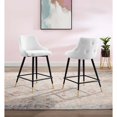 thumbnail image 5 of Modway Adorn Performance Velvet Counter Stool Set of 2, Dusty Rose, 5 of 5
