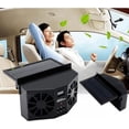 thumbnail image 2 of Solar Powered Car Fan, Window Exhaust, Air Vent Radiator, Energy Cooling for Car Backseat or Frontseat, Vehicle Ventilation Fan, 2 of 8