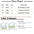thumbnail image 3 of pimelu Bras for Women Push Up Bra for Women Full Coverage Compression Full Figure Bras Elder 2pcs Lightweight Thin Comfort Large Size Seamless T-Shirt Bra Plus Size Bras for Women, 3 of 5