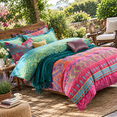 Boho Fullforter Set Soft Chic 3 Pieces Bedding Lightweight Exred Teal ...