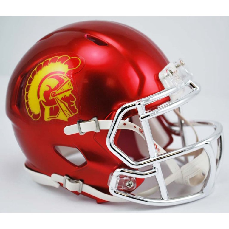 USC Trojans Speed Mini Helmet - Alt Chrome - Walmart.com