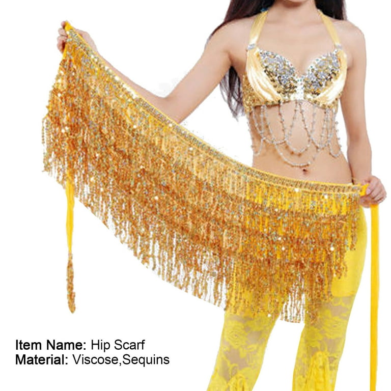 Belly Dance Costume Arm Bands with Elastic and Sequins