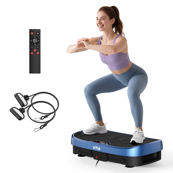 Vibration Plate Exercise Machine 120 Speed Levels, 5 Program Modes, Full Body Workout