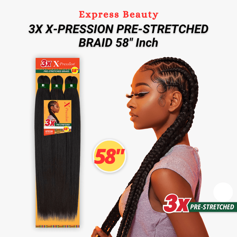Express Beauty 100% Kanekalon Fiber African Collection