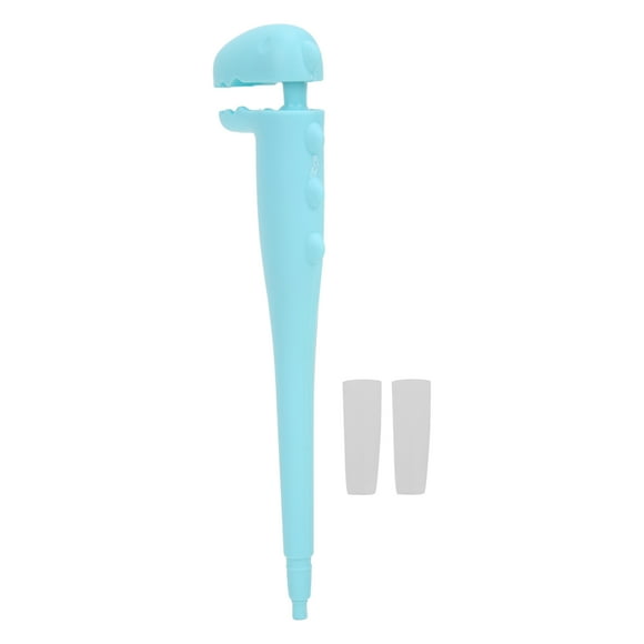 ZOUSSIQI Pet Medicine Feeder Dinosaur Shape Dog and Cat Pills Syringe Shooter for Small AnimalsBlue CW1110A-1309