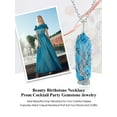 thumbnail image 6 of Bestyle Hexagonal Tree of Life Necklace for Women, December Crystal Birthstone Pendant Healing Jewelry Gifts for Her Mom Wife Daughter, 6 of 8